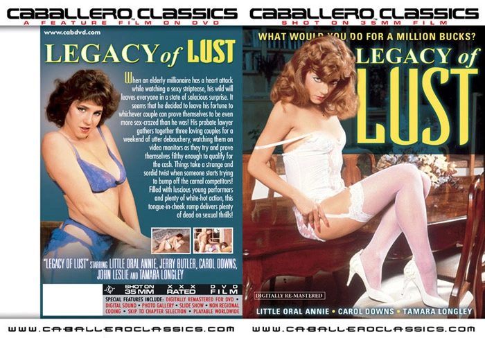 Legacy of Lust – 1985 – Paul G. Vatelli